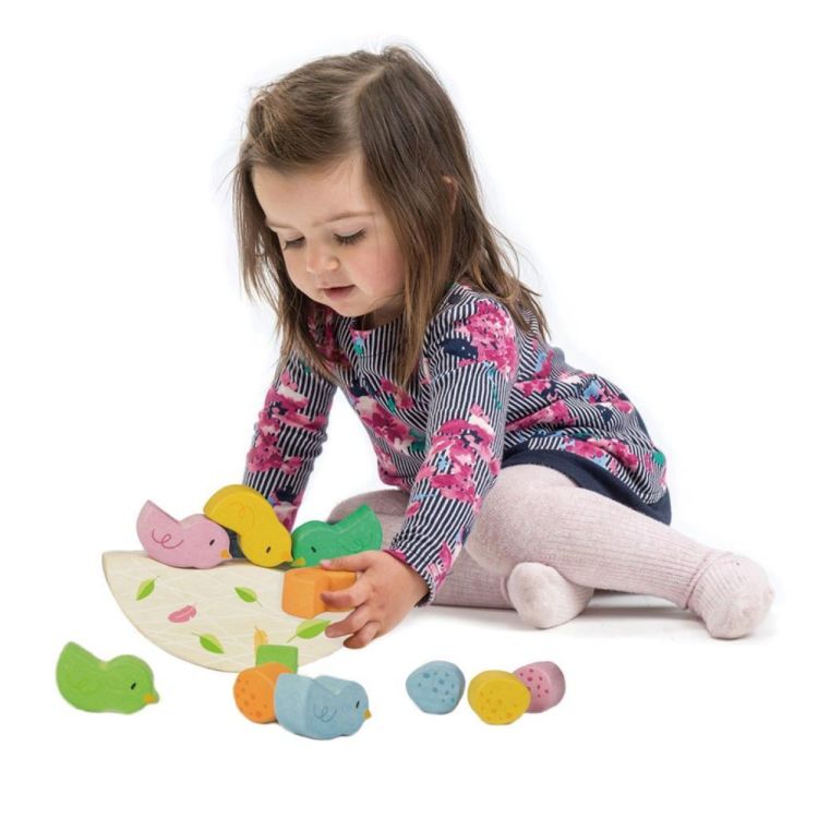 Tender Leaf Toys Balancerende babyvogels (4608457) - SPADT - speelgoed met advies