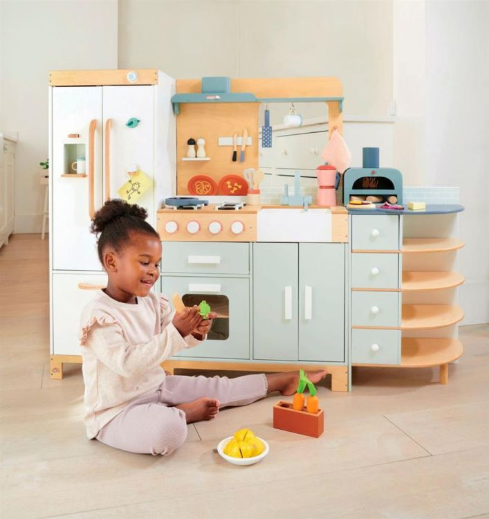 Tender Leaf Toys Grand Kitchen 'La Fiamma' (4608207) - SPADT - speelgoed met advies