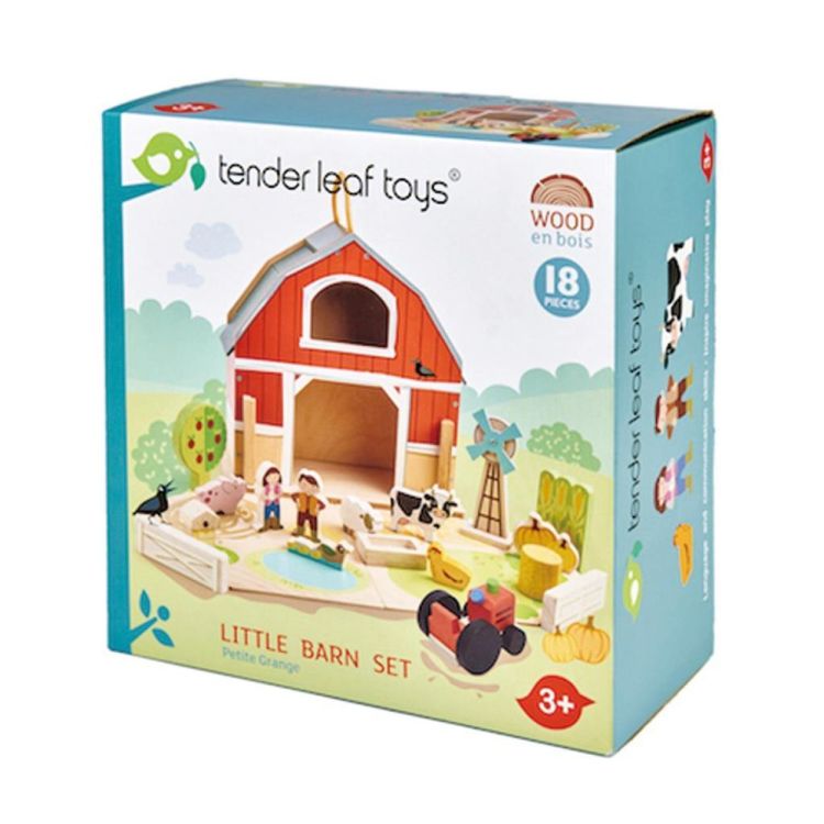 Tender Leaf Toys Houten boerderij (4608301) - SPADT - speelgoed met advies