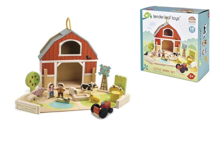 Tender Leaf Toys Houten boerderij (4608301) - SPADT - speelgoed met advies