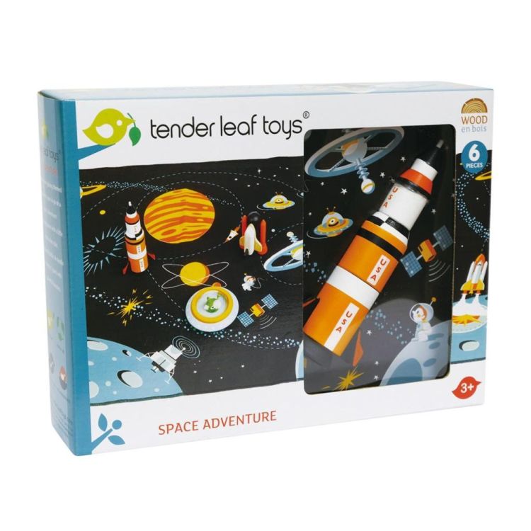 Tender Leaf Toys Houten Space Adventure Set (4608313) - SPADT - speelgoed met advies