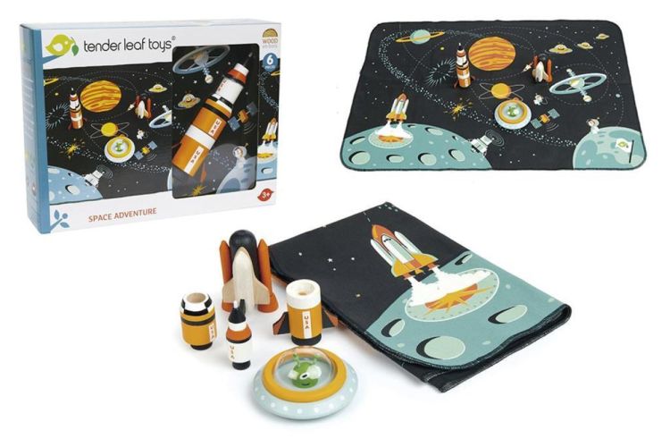 Tender Leaf Toys Houten Space Adventure Set (4608313) - SPADT - speelgoed met advies