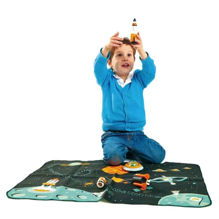 Tender Leaf Toys Houten Space Adventure Set (4608313) - SPADT - speelgoed met advies