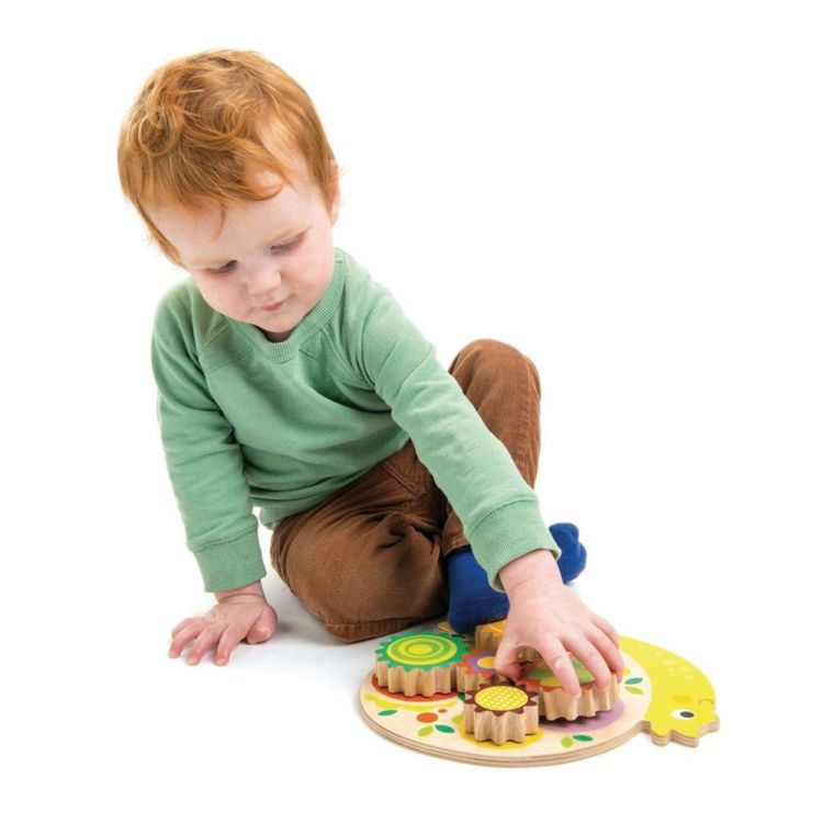 Tender Leaf Toys Slakkenhuisje met tandwielen (4608347) - SPADT - speelgoed met advies