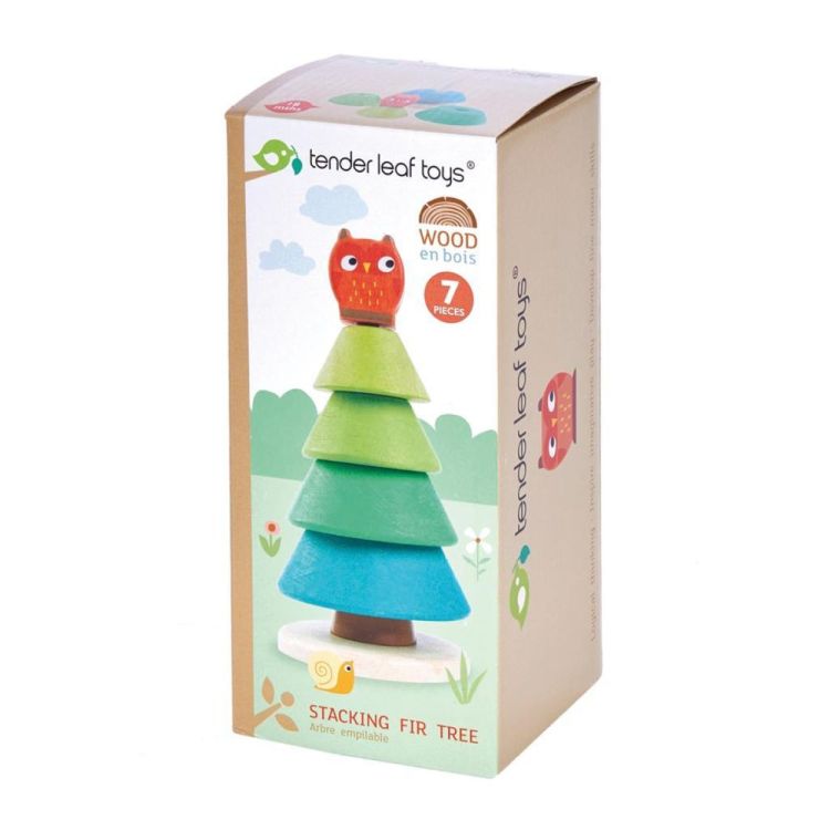 Tender Leaf Toys Stapelaar Dennenboom (4608460) - SPADT - speelgoed met advies