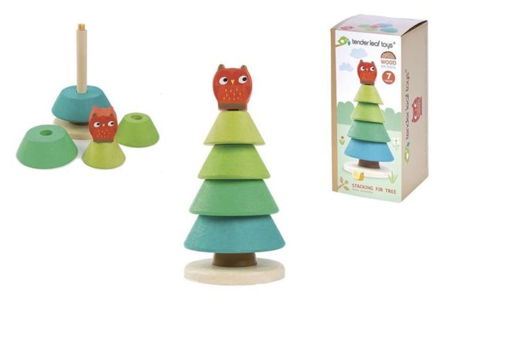 Tender Leaf Toys Stapelaar Dennenboom (4608460) - SPADT - speelgoed met advies