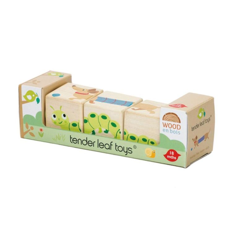 Tender Leaf Toys Twisting Cubes/Dieren (4608451) - SPADT - speelgoed met advies