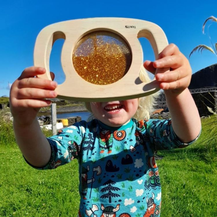 TickiT Gouden Glitterpaneel (73446) - SPADT - speelgoed met advies