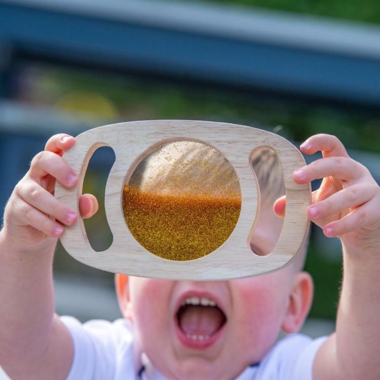 TickiT Gouden Glitterpaneel (73446) - SPADT - speelgoed met advies