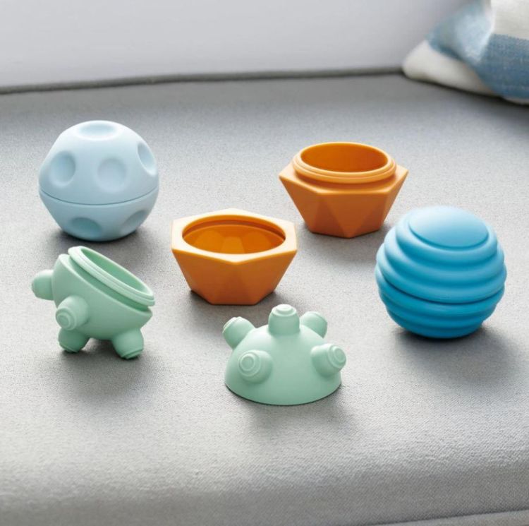 TickiT Sensorische Ballen (4) (54601) - SPADT - speelgoed met advies