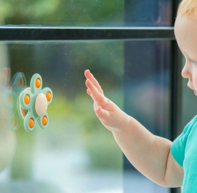 TickiT Silisoft Bloem Spinner (54593) - SPADT - speelgoed met advies