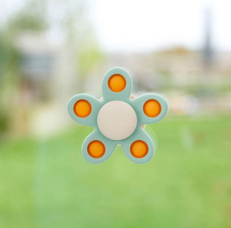 TickiT Silisoft Bloem Spinner (54593) - SPADT - speelgoed met advies