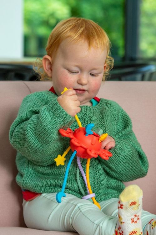 TickiT Silisoft Zip Pull Toy (54565) - SPADT - speelgoed met advies