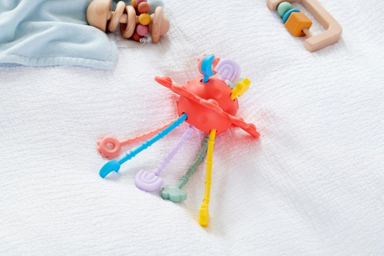 TickiT Silisoft Zip Pull Toy (54565) - SPADT - speelgoed met advies