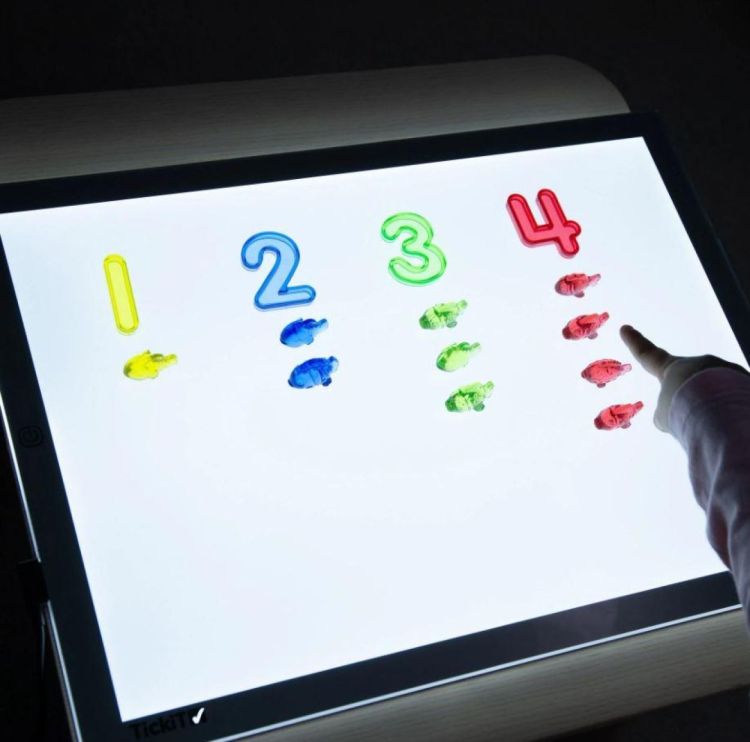 TickiT Transparante cijfers (20 stuks) (73141) - SPADT - speelgoed met advies