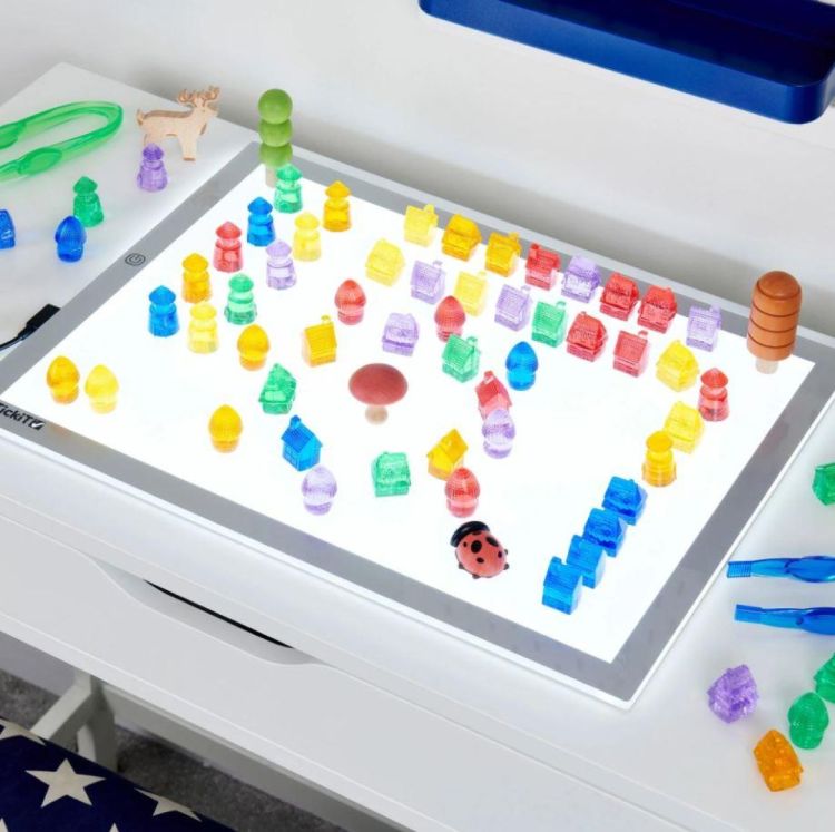 TickiT Transparante Sorteerfiguren Huisjes (73151) - SPADT - speelgoed met advies