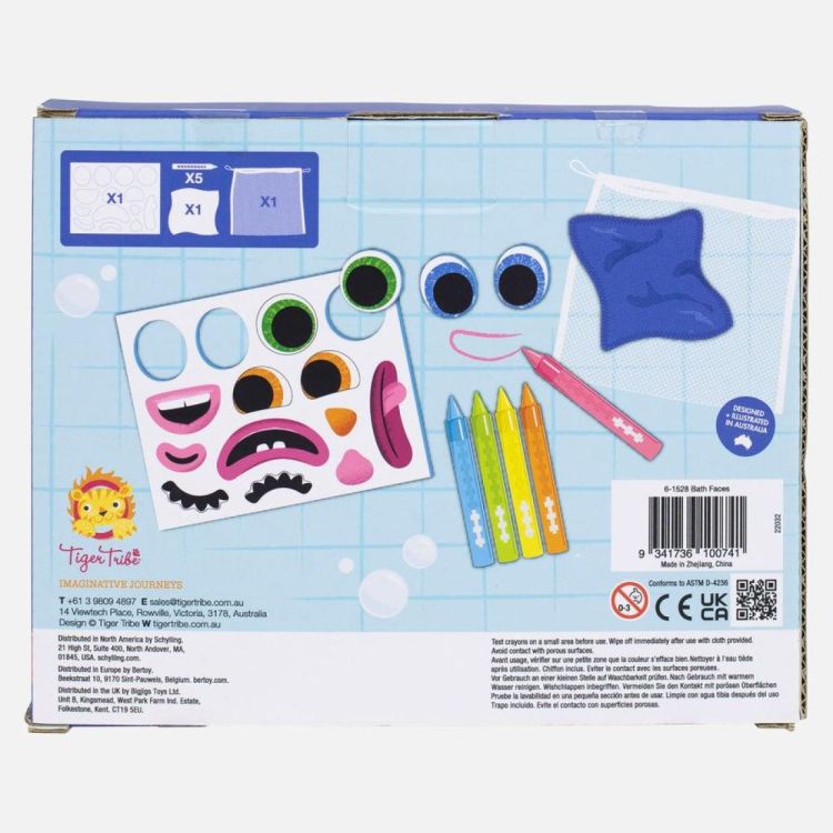 Tiger Tribe Badspeelgoed 'Bath Faces' (TR61528) - SPADT - speelgoed met advies