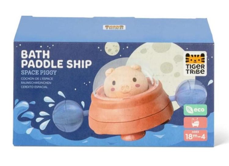 Tiger Tribe Badspeeltje 'Paddle Ship, Space Piggy' (TT1535) - SPADT - speelgoed met advies