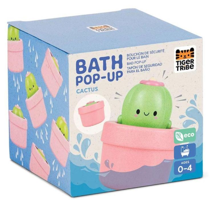 Tiger Tribe Bath Pop Up 'Cactus' (TR61548) - SPADT - speelgoed met advies