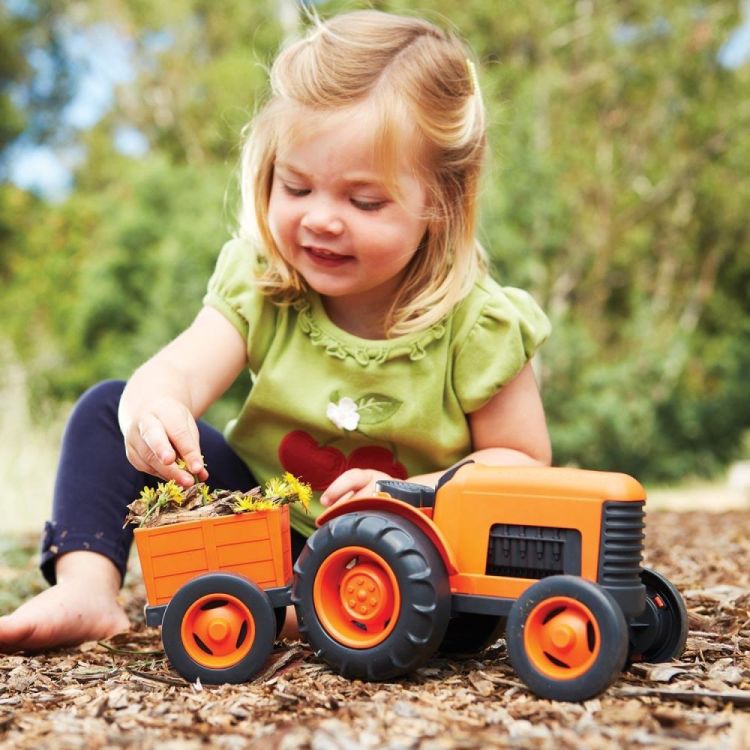 Green Toys Tractor Green Toys (332) - SPADT - speelgoed met advies