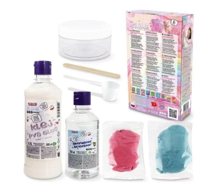 Tuban DIY Fluffy Slime set (860TU3864) - SPADT - speelgoed met advies