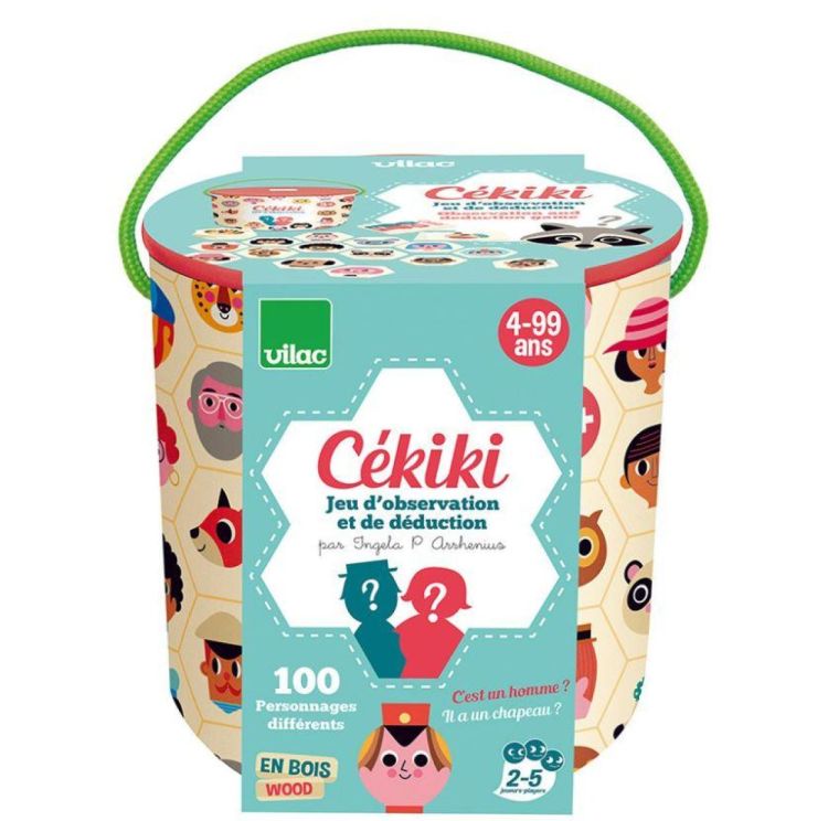 Vilac 'Cekiki' Observatie en Deductiespel (VI7613) - SPADT - speelgoed met advies