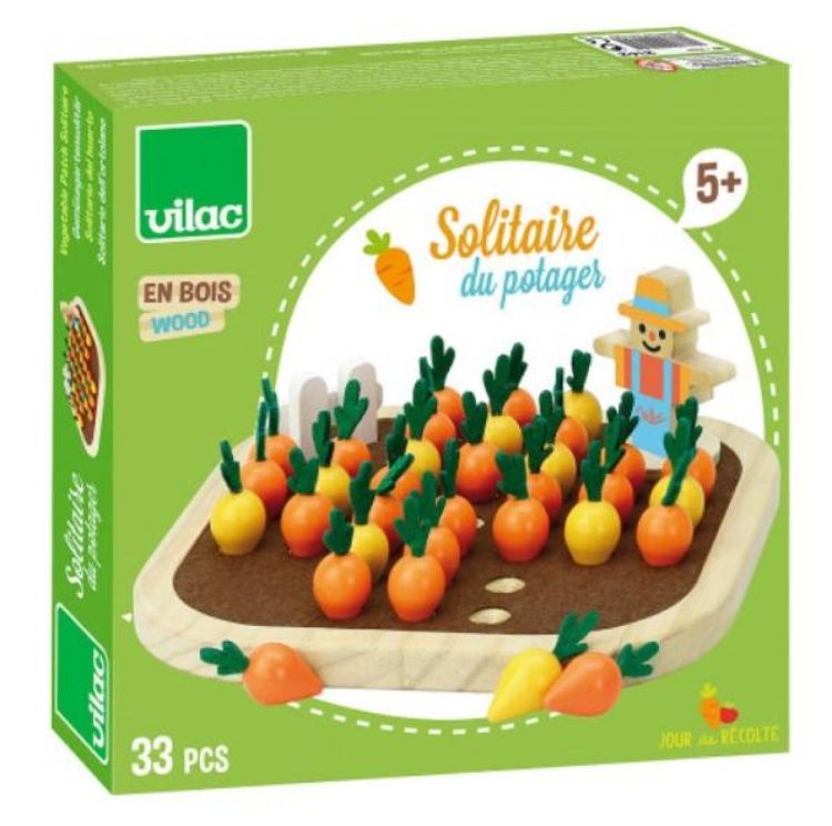 Vilac Solitaire 'Moestuin' (2162) - SPADT - speelgoed met advies