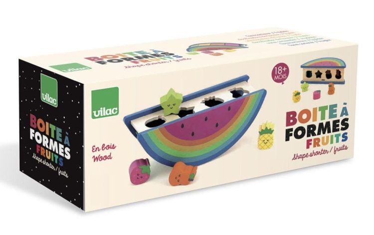 Vilac Vormendoos Watermeloen (VI7425) - SPADT - speelgoed met advies