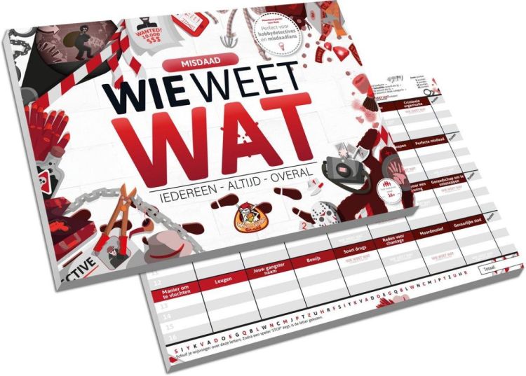 White Goblin Wie weet wat Misdaad (WGG2573) - SPADT - speelgoed met advies