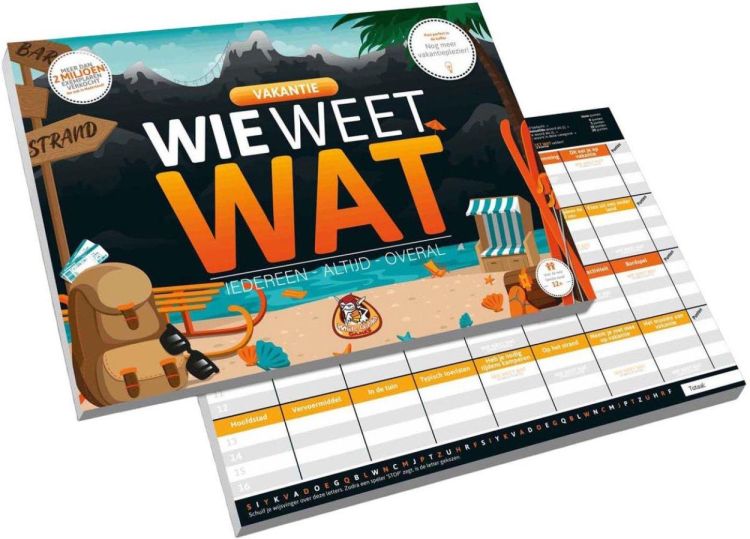 White Goblin Wie weet wat Vakantie (WGG2549) - SPADT - speelgoed met advies