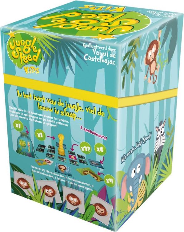 Asmodee Jungle Speed KIDS (1214) - SPADT - speelgoed met advies