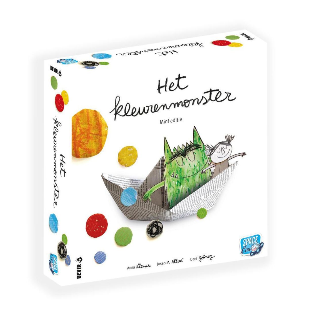 Asmodee Het Kleurenmonster Mini Editie (191996) - SPADT - speelgoed met advies