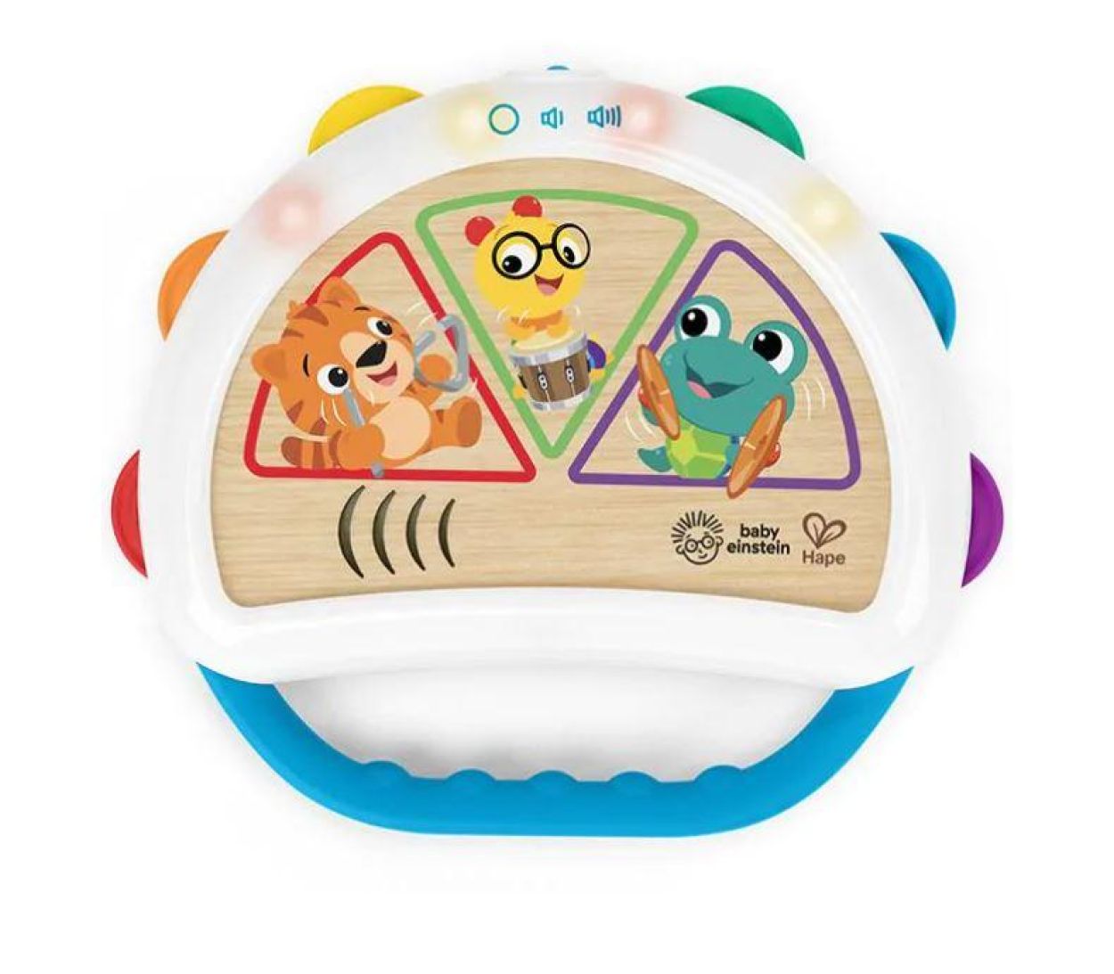 Baby Einstein Hape Magic Touch Tambourine (16845) - SPADT - speelgoed met advies