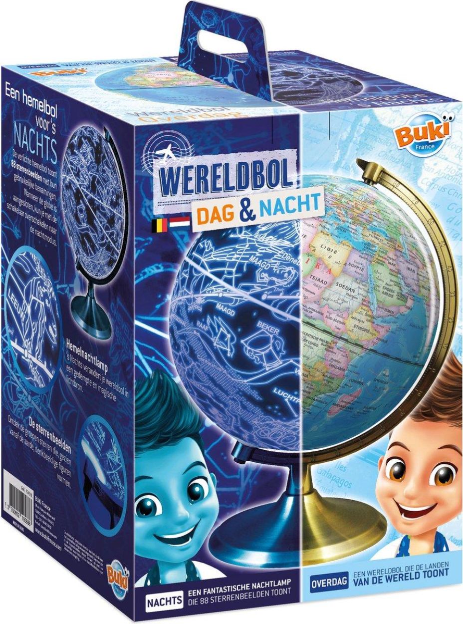 BUKI Wereldbol Dag en Nacht (BU7345NL) - SPADT - speelgoed met advies