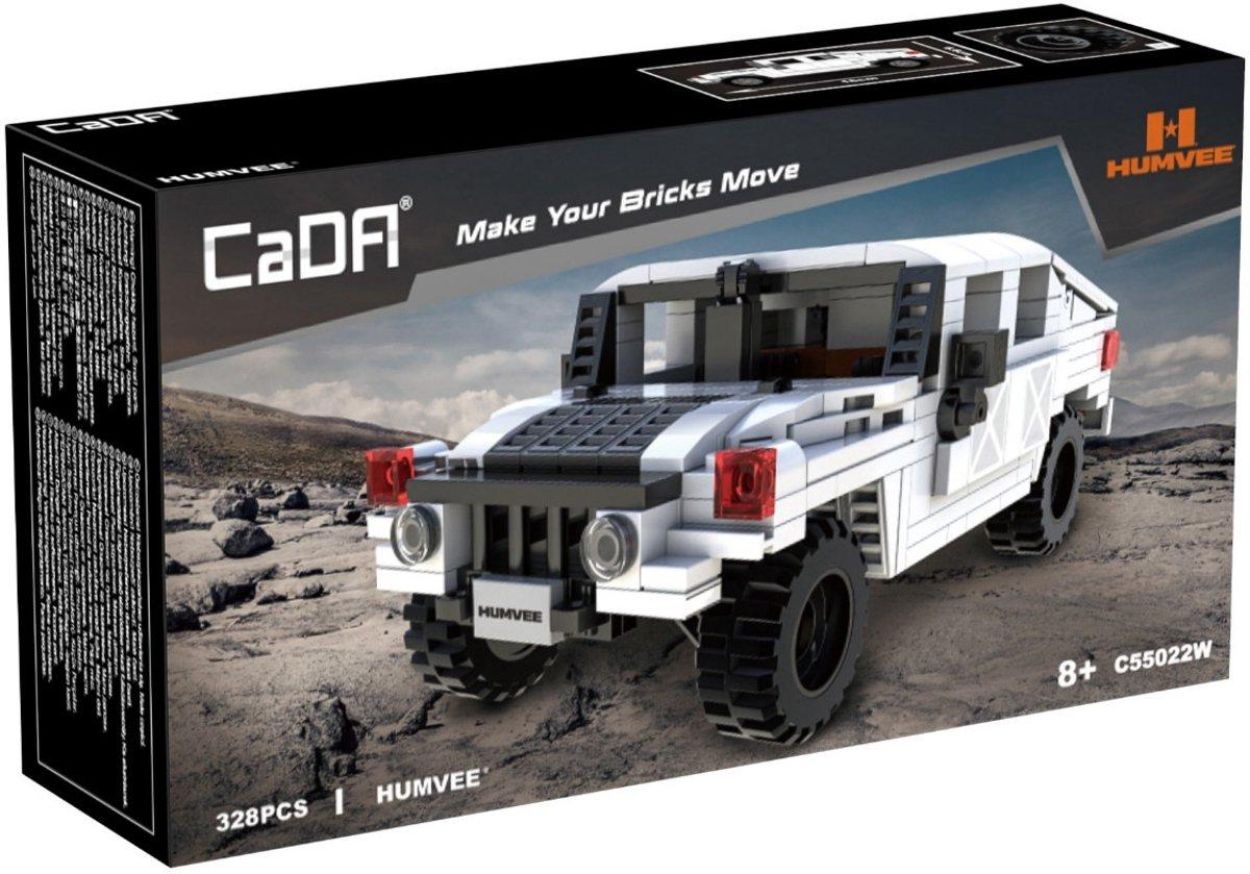 CaDA Humvee Off-Road Truck (1:24) (CDC55022W) - SPADT - speelgoed met advies