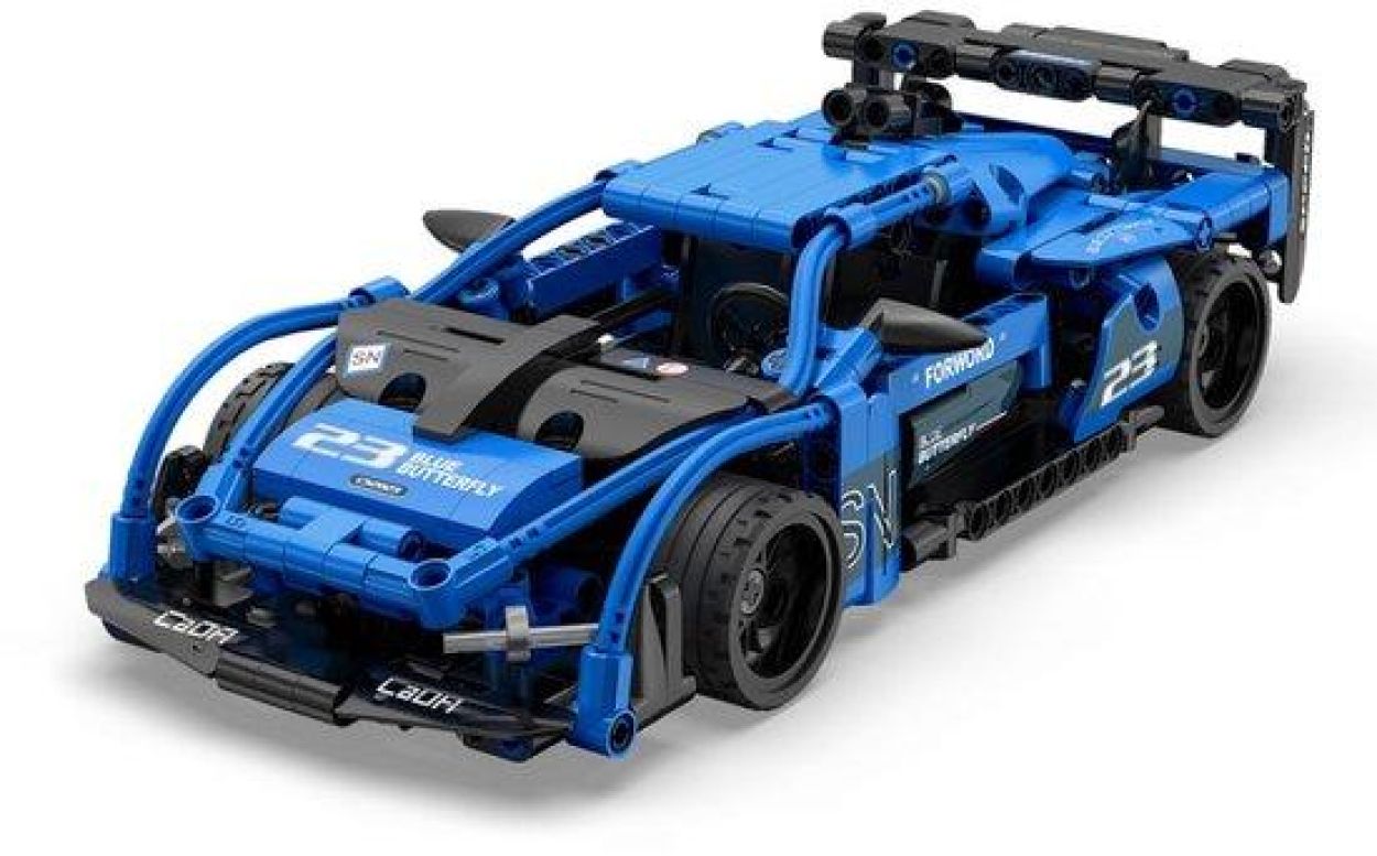 CaDA Pull Back Racing Shadow Sports Car  (1:18) (CDC52023W) - SPADT - speelgoed met advies