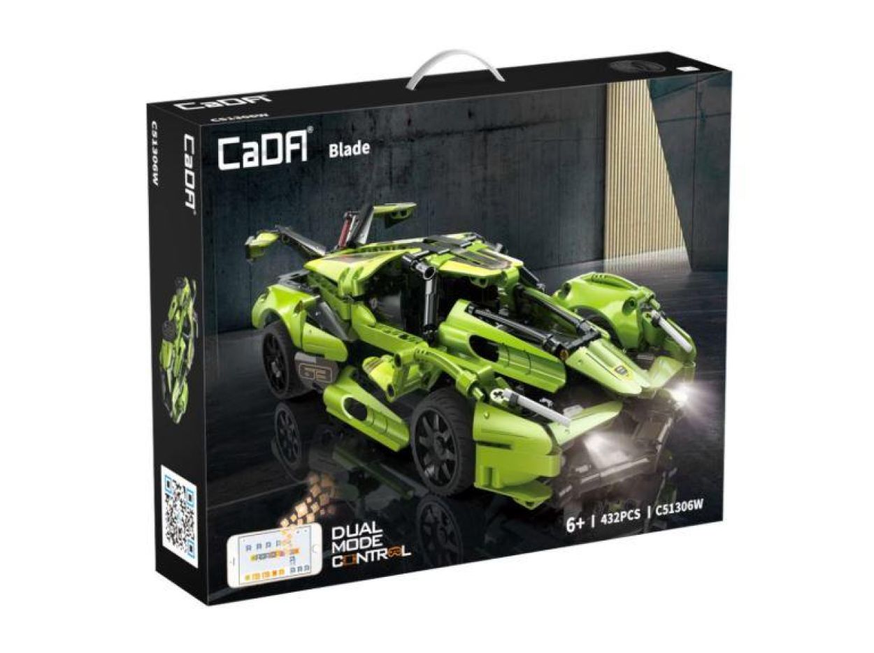CaDA Sportscar Chassis Shadow edge sports (1:14) (CDC51306W) - SPADT - speelgoed met advies