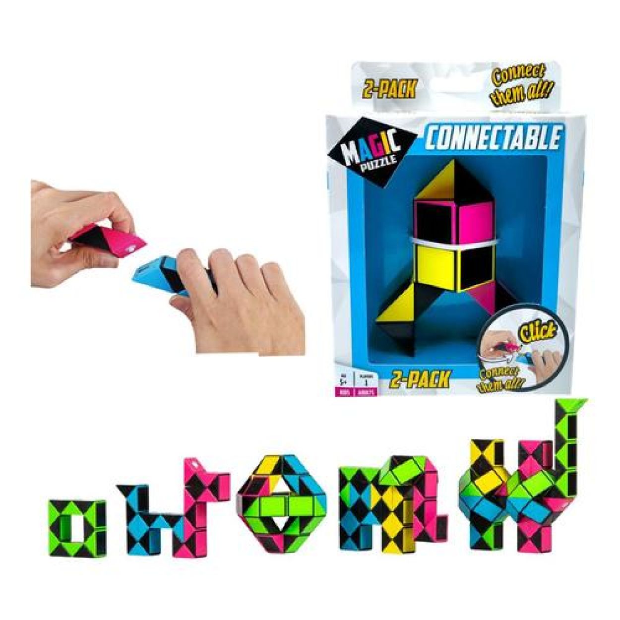 Clown Games Magic Puzzle Connectable 2 pack (CLG-2015948) - SPADT - speelgoed met advies
