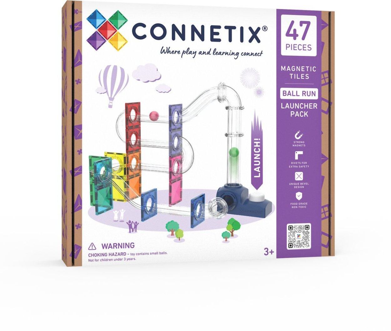 Connetix Ball Run Launcher Pack (CT-BA-00047-LA) - SPADT - speelgoed met advies