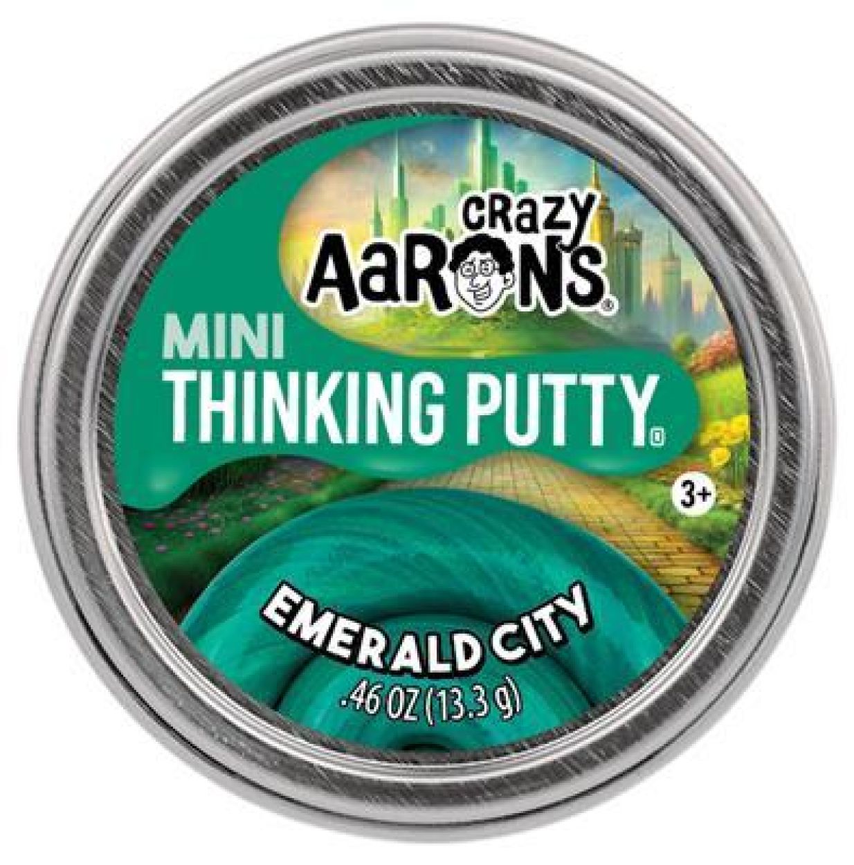 Crazy Aaron's Mini Thinking Putty 'Emerald City' (EM003) - SPADT - speelgoed met advies