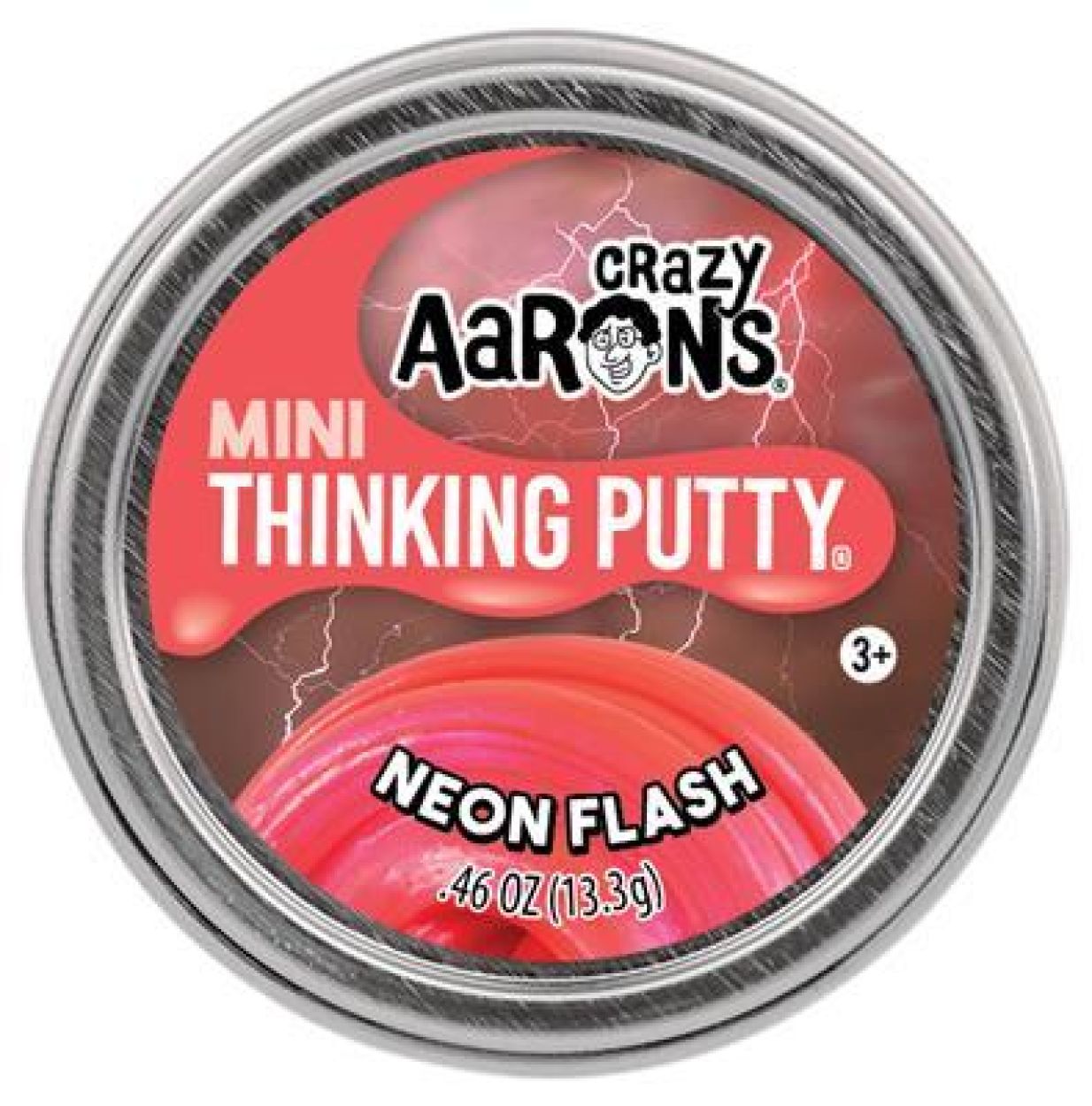 Crazy Aaron's Mini Thinking Putty 'Neon Flash' (NF003) - SPADT - speelgoed met advies