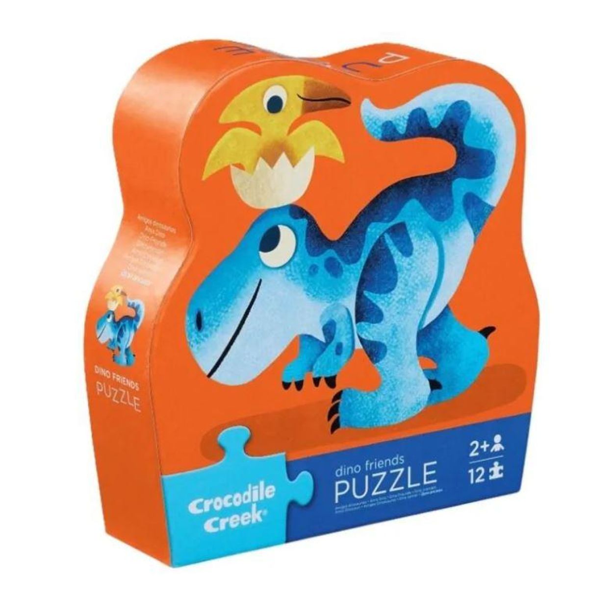 Crocodile Creek Mini Puzzel Dino Friends (12) (CC41241) - SPADT - speelgoed met advies