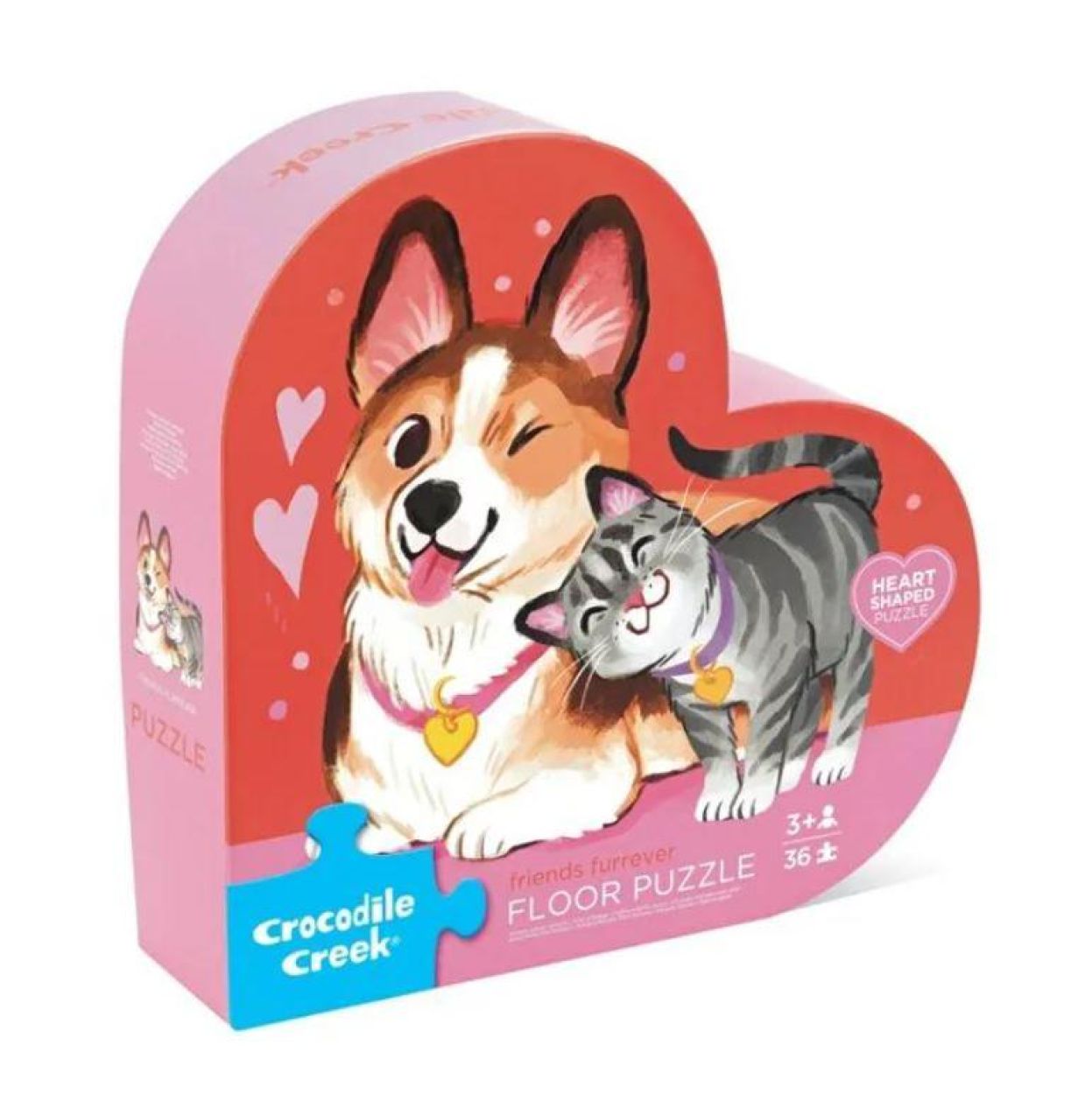 Crocodile Creek Vloerpuzzel 'Friends Fur-Ever' (36) (CC40212) - SPADT - speelgoed met advies