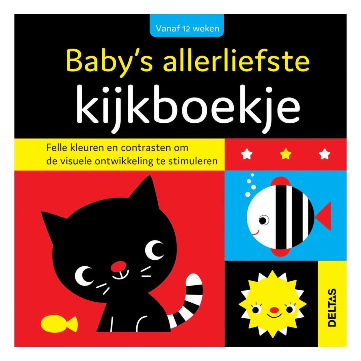Deltas Uitgeverij Baby's Allereerste Kijkboekje (0580692) - SPADT - speelgoed met advies