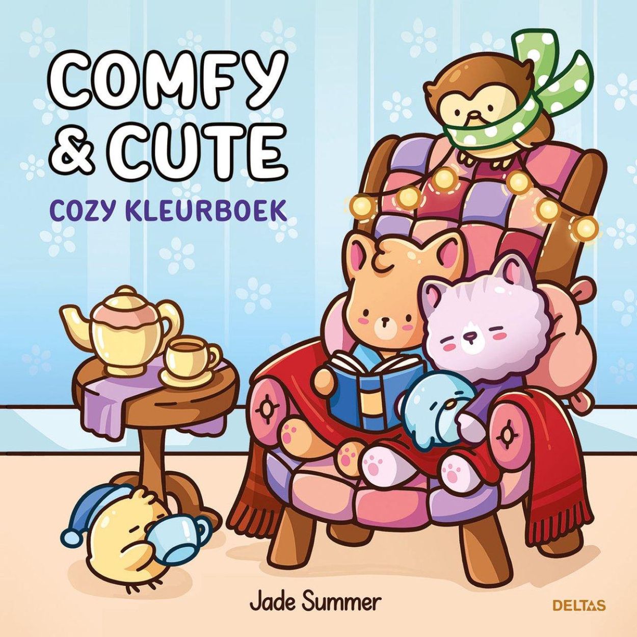 Deltas Uitgeverij Comfy & Cute Cozy Kleurboek Jade Summer (0102272) - SPADT - speelgoed met advies