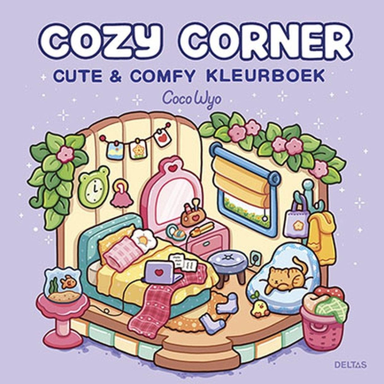 Deltas Uitgeverij Cozy Corner Cute & Comfy Kleurboek (0101857) - SPADT - speelgoed met advies