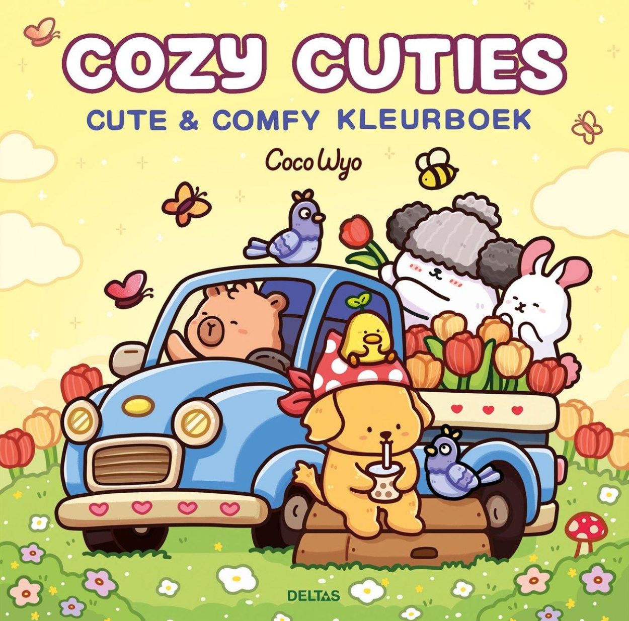 Deltas Uitgeverij Cozy Cuties Cute & Comfy Kleurboek (0101856) - SPADT - speelgoed met advies