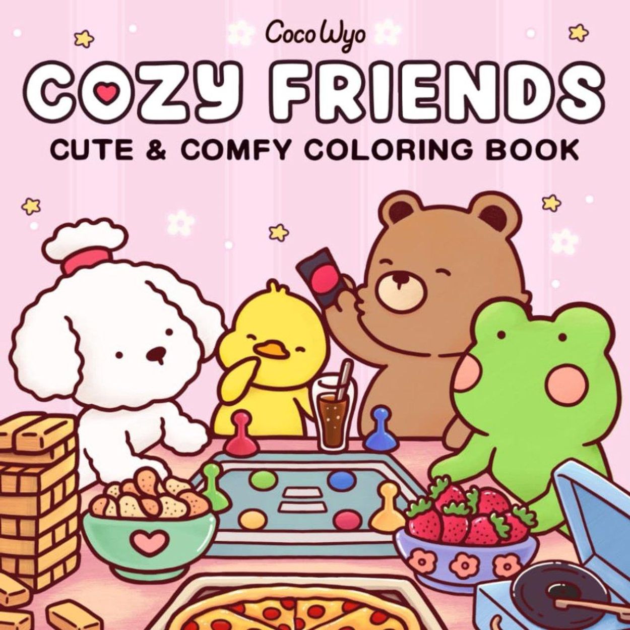 Deltas Uitgeverij Cozy Friends Cute & Comfy Kleurboek (0102282) - SPADT - speelgoed met advies