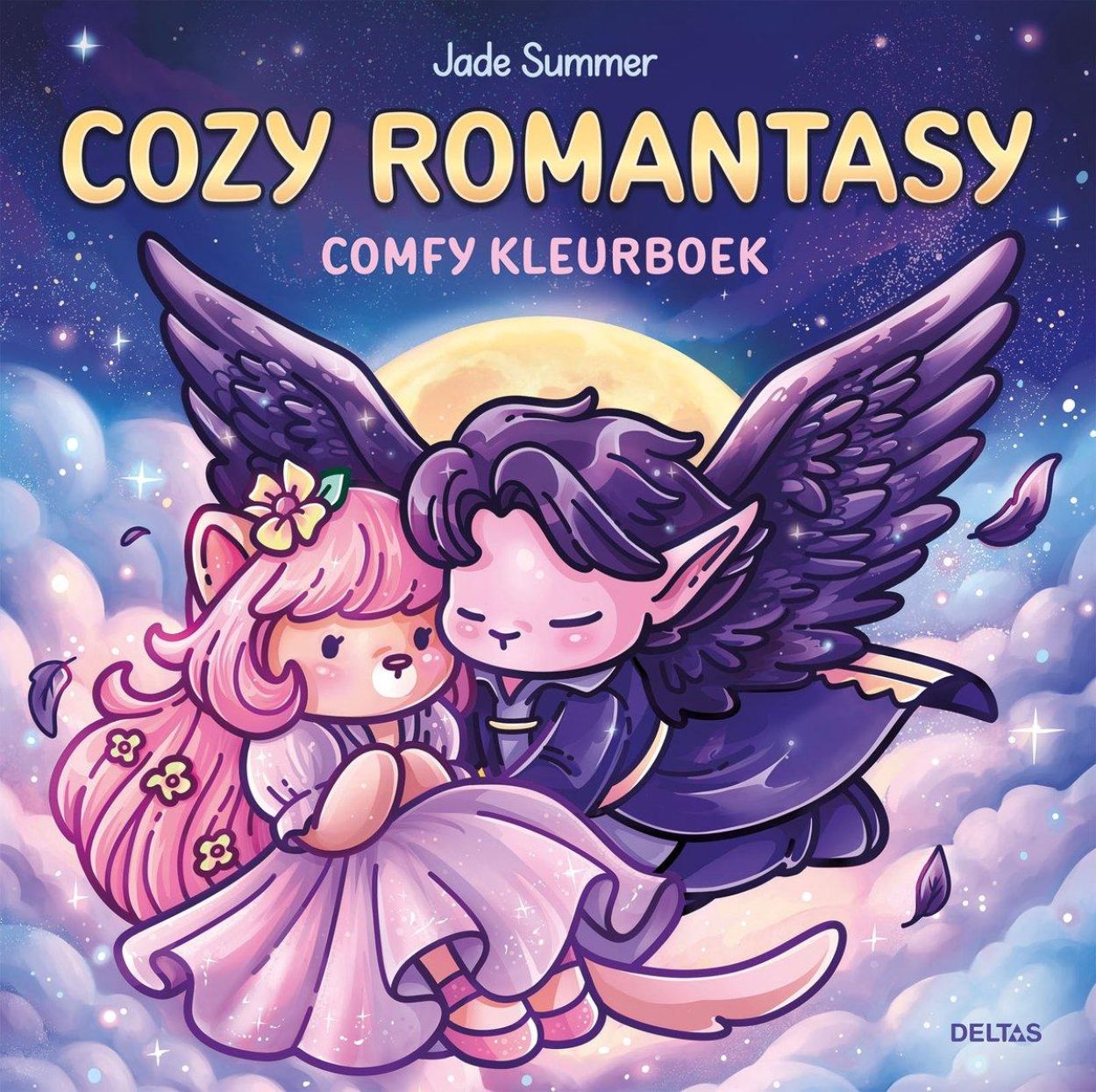 Deltas Uitgeverij Cozy Romantasy Kleurboek Jade Summer (0102265) - SPADT - speelgoed met advies