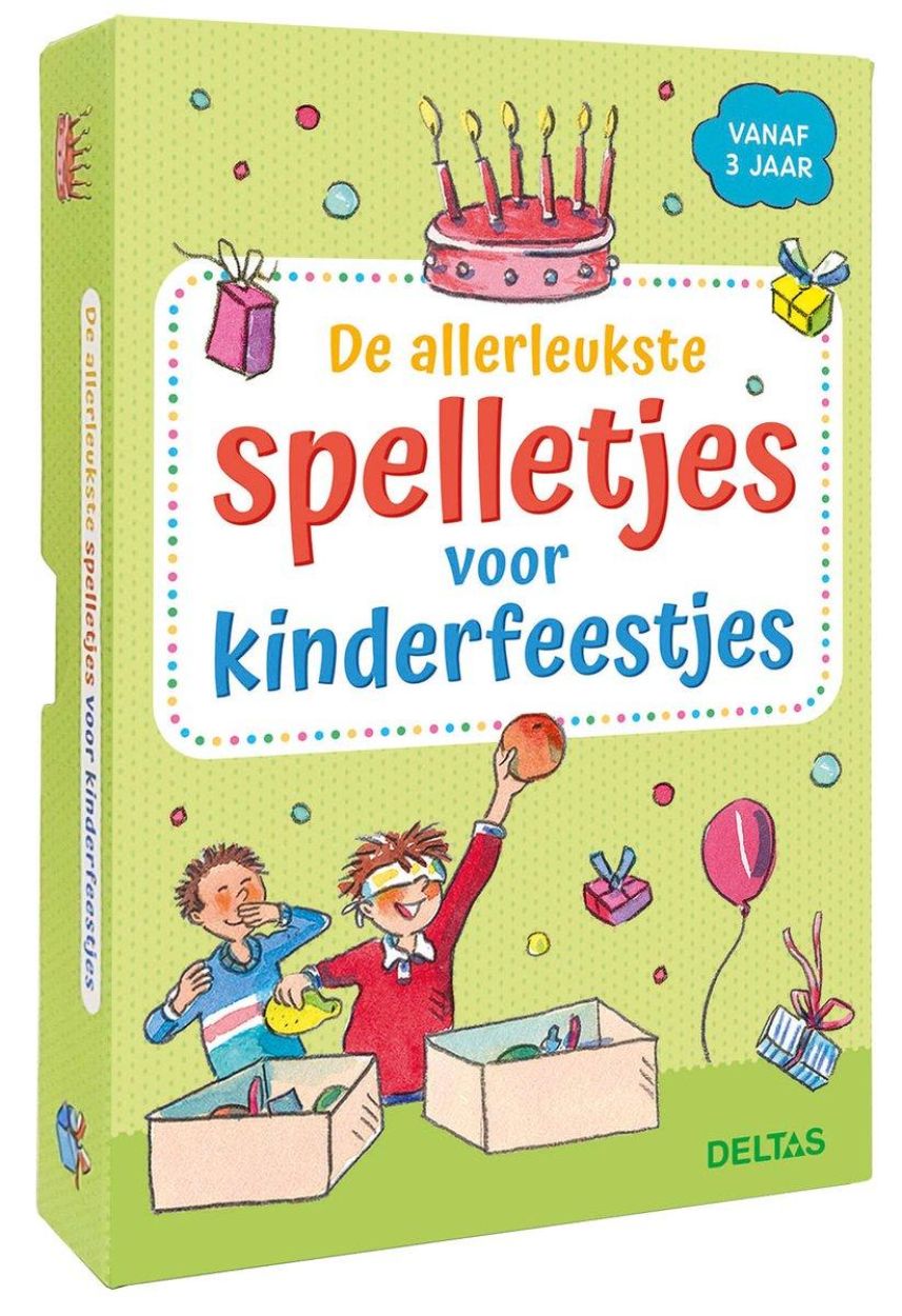 Deltas Uitgeverij De Allerleukste Spelletjes voor Kinderfeestjes (0362504) - SPADT - speelgoed met advies